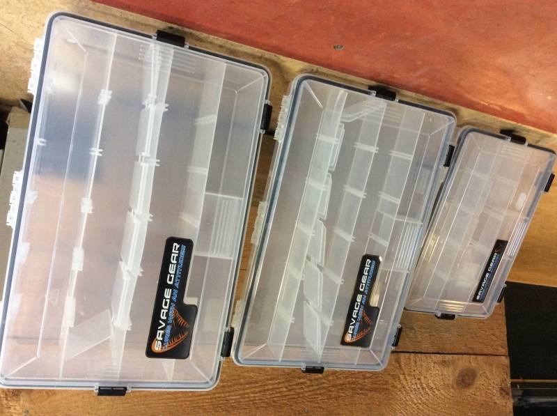 Savage gear waterdichte tackleboxen, nieuw voor 2017